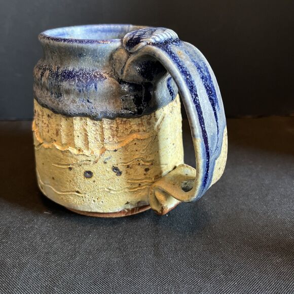 Hand Crafted Art Pottery Cermic Mug, Neutral Tone Speckled Mug - Picture 5 of 10